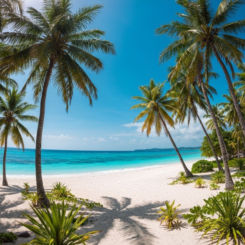 Tropical Paradise Rendering